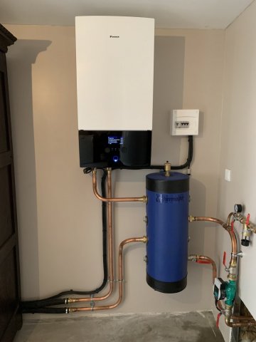 Installation d'une pompe à chaleur Daikin à Troyes