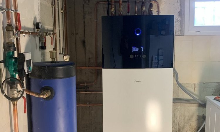 Fourniture et installation d'une pompe à chaleur Daikin dans le secteur de Troyes